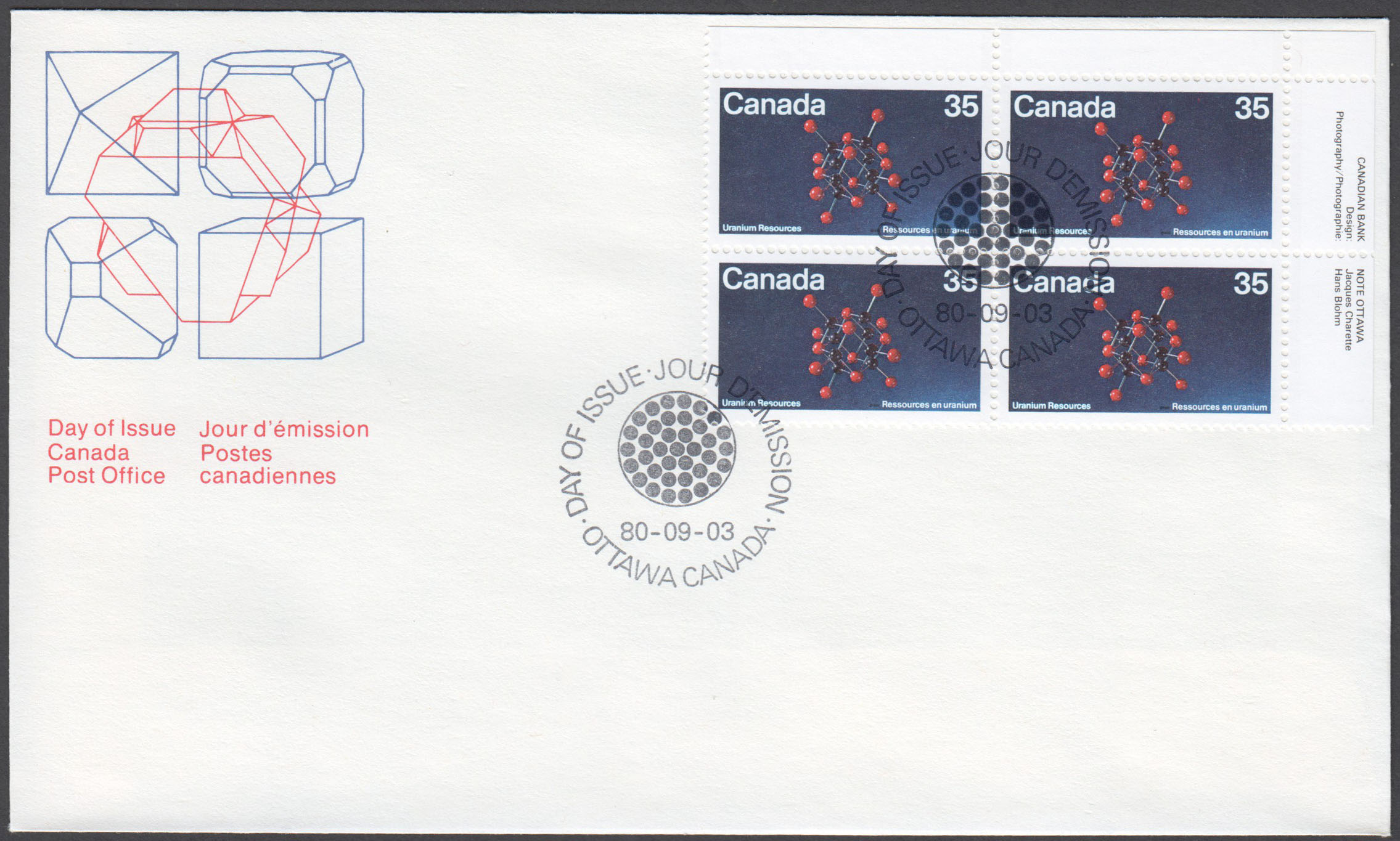 Canada Scott 865 FDC PB UR - Click Image to Close